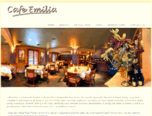 Tablet Screenshot of cafeemilia.com